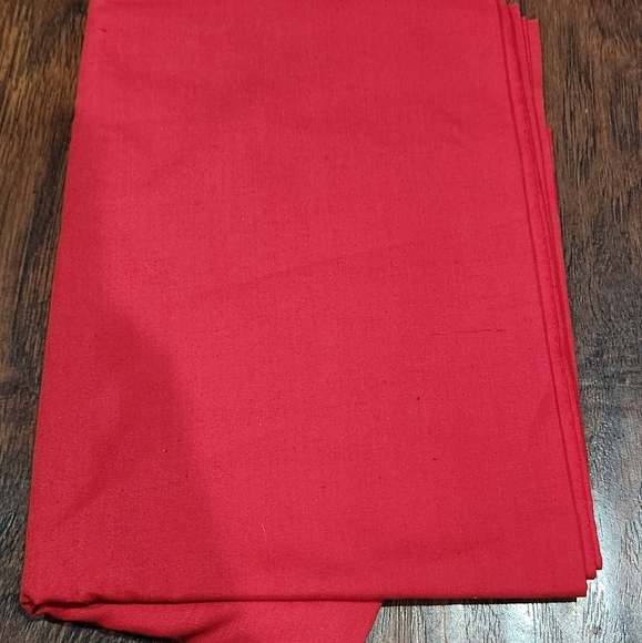 fire engine red fabric - Picture 1 of 1